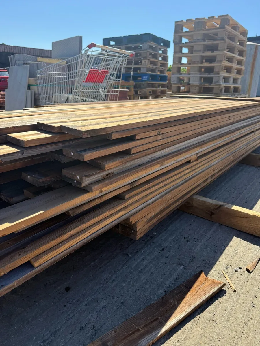 Reclaimed  Cedar wall cladding or flooring. - Image 4