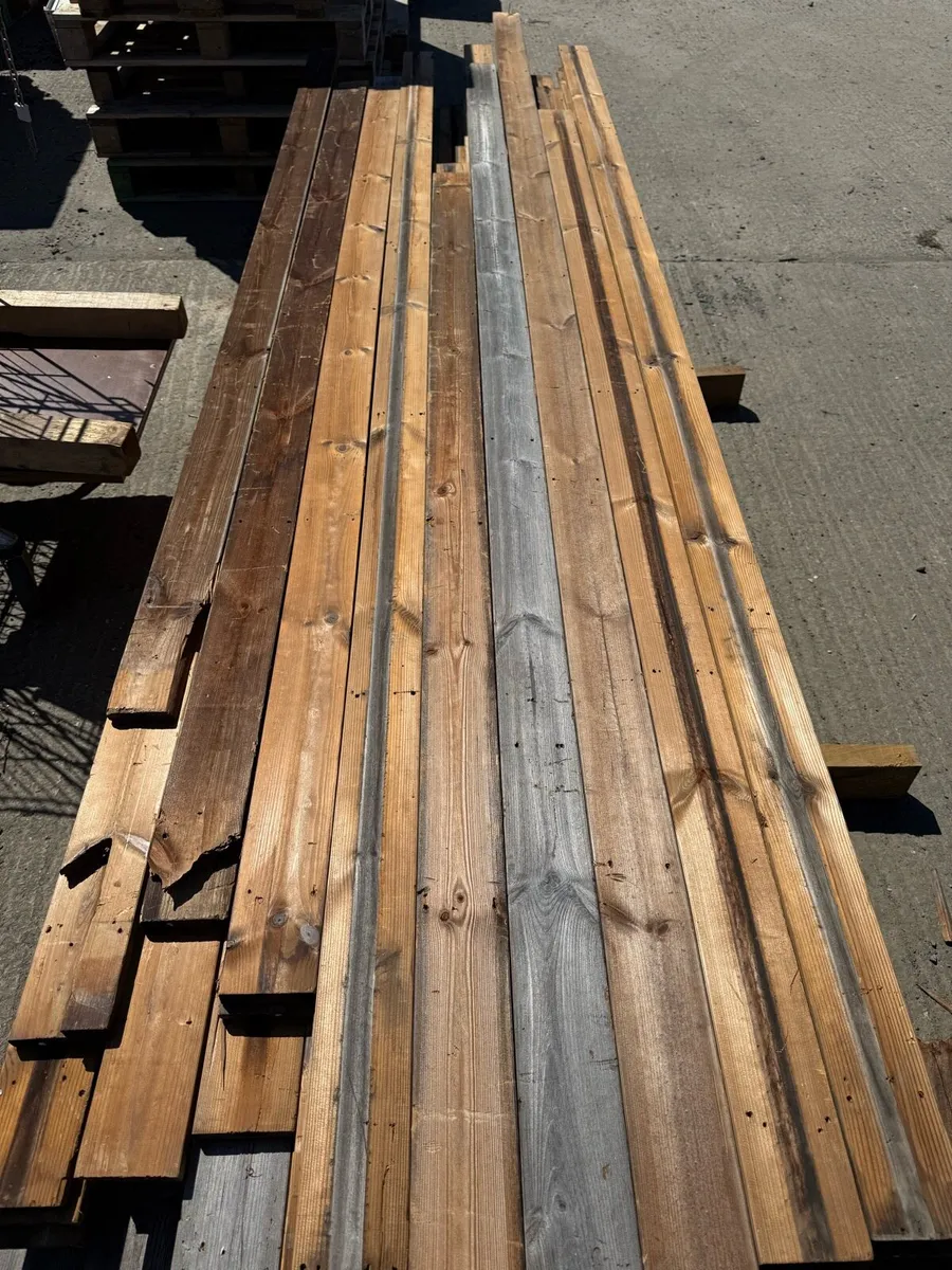 Reclaimed  Cedar wall cladding or flooring. - Image 2