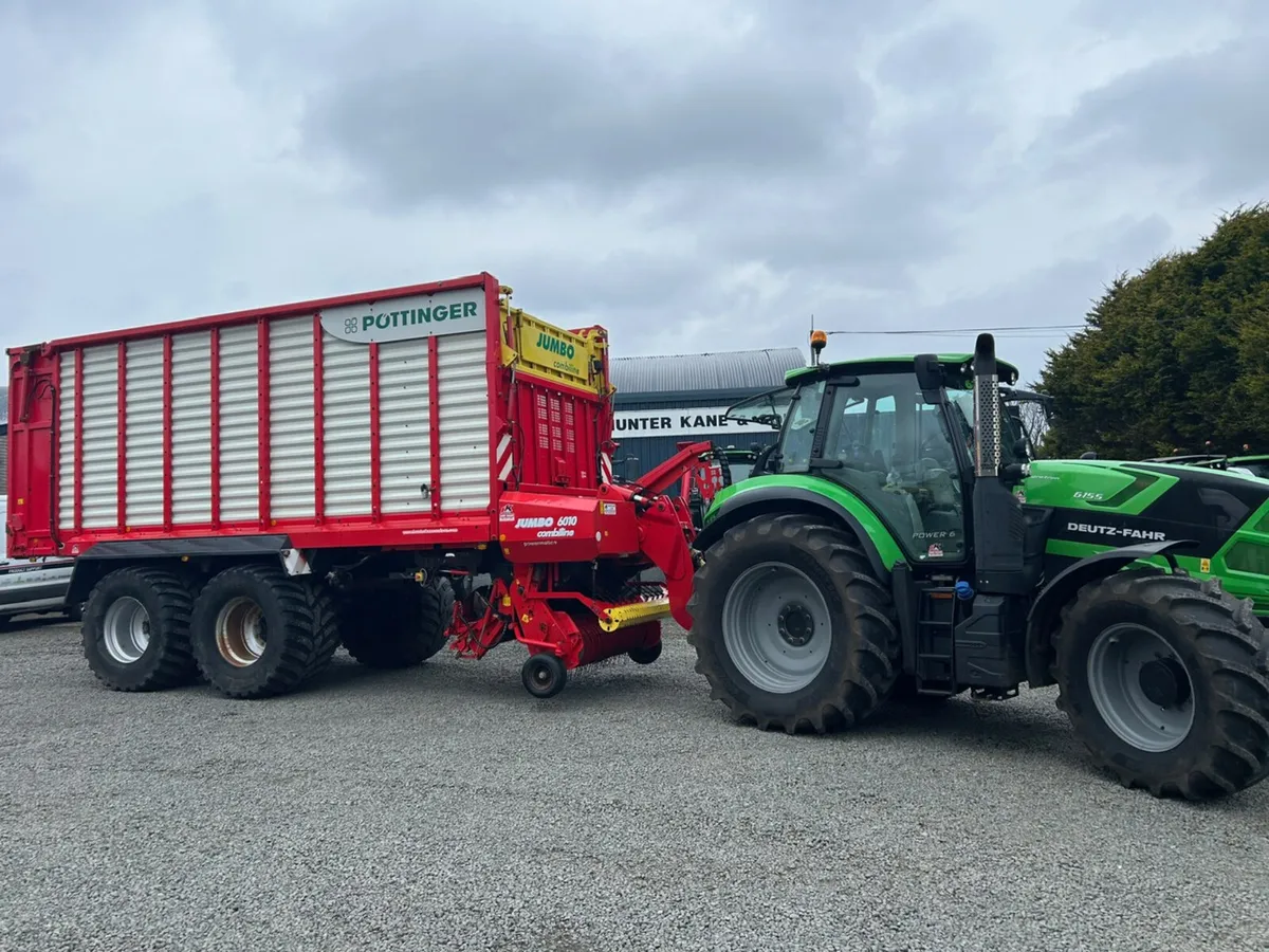 2014 Pottinger Jumbo 6010L Silage Wagon - Image 1