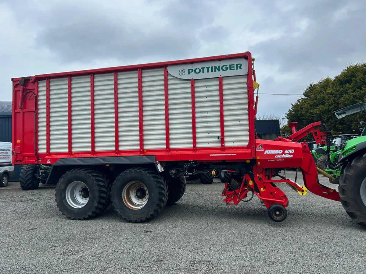 2014 Pottinger Jumbo 6010L Silage Wagon - Image 3
