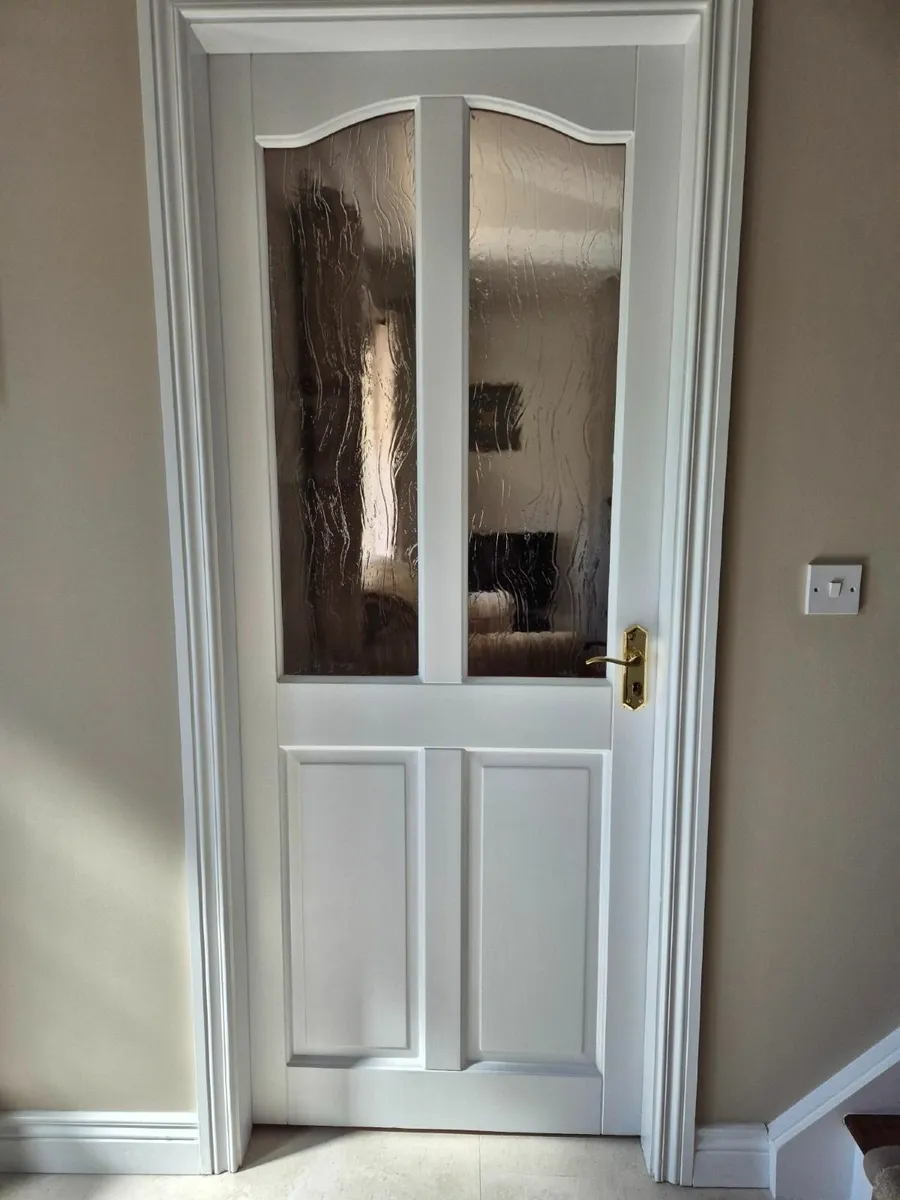 Pine/white Doors for sale - Image 4