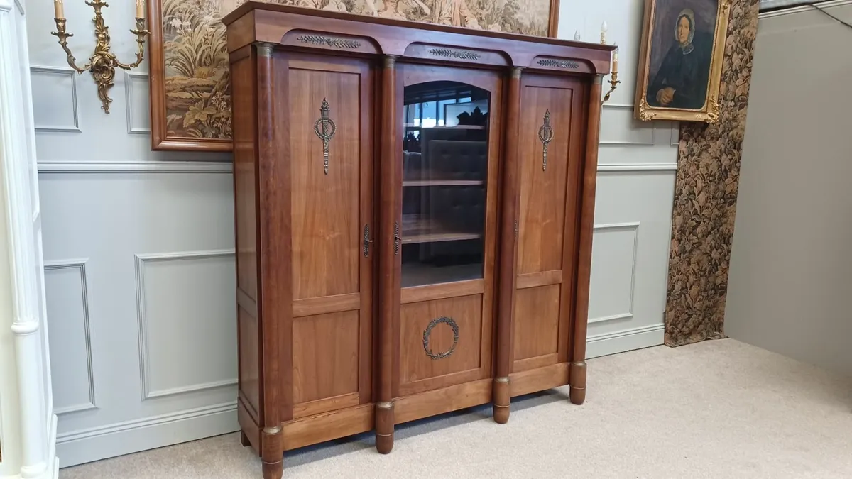 Large Empire library / bookcase - Image 3