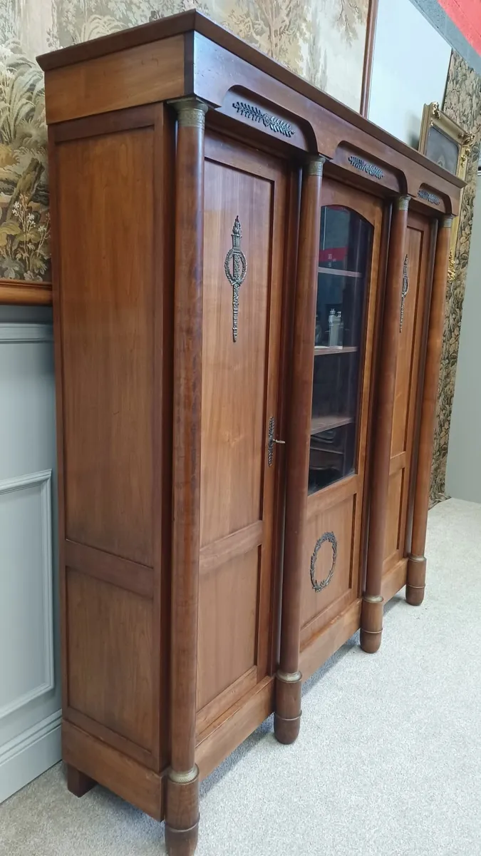 Large Empire library / bookcase - Image 4