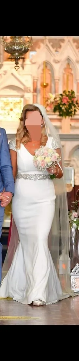 Designer Wedding Dress - Image 1