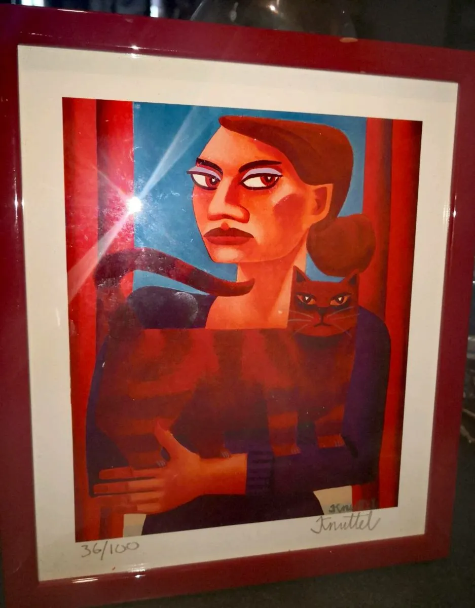 Graham Knuttel 1954-2023 signed glicee print - Image 1