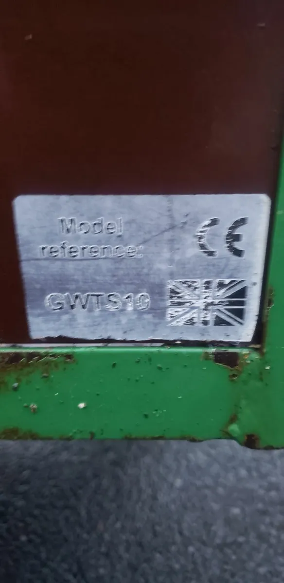 sch garden quad tipping trailer heavy duty 500kgs - Image 2