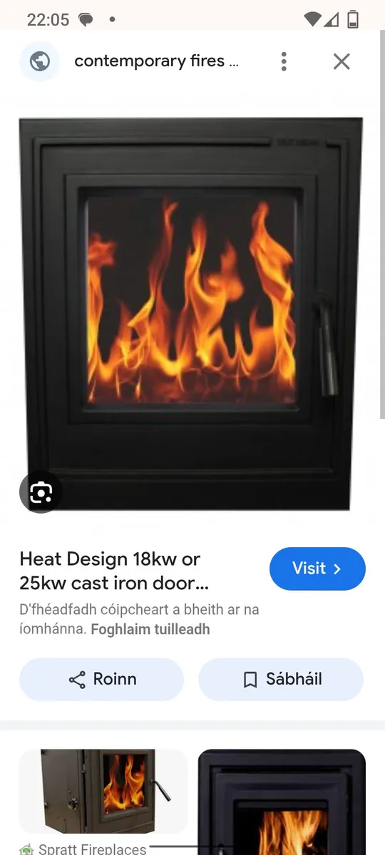 Hothouse 18kw insert boiler stove