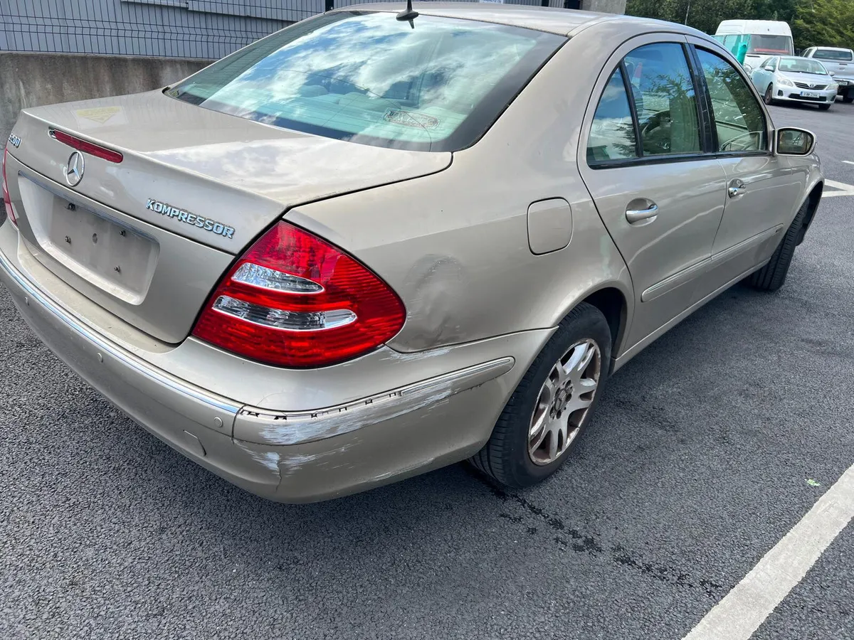 05 MERCEDES E-CLASS Breaking ONLY - Image 4