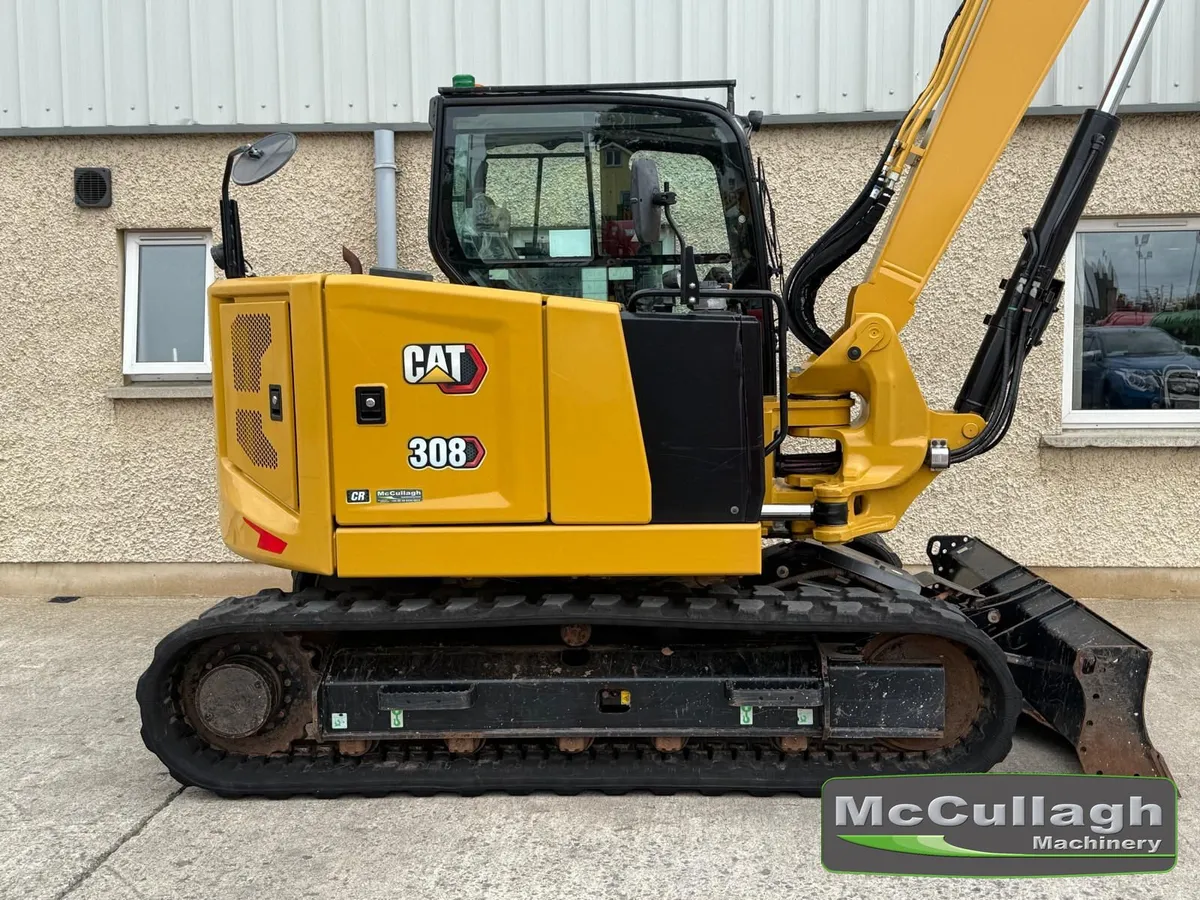 2021 CAT 308 CR 8 Tonne Digger - Image 2