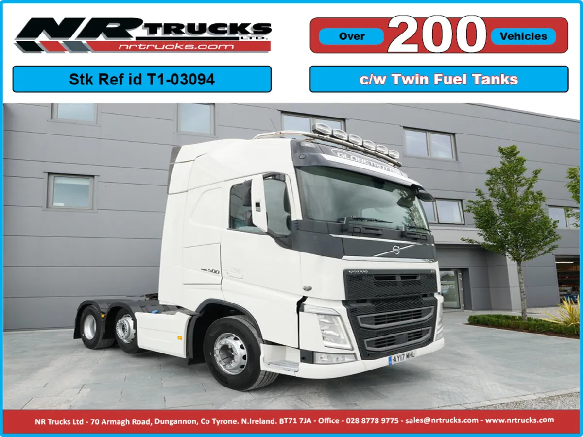 Volvo FH13 500 Globetrotter 6x2 Midlift Ishift - Image 1