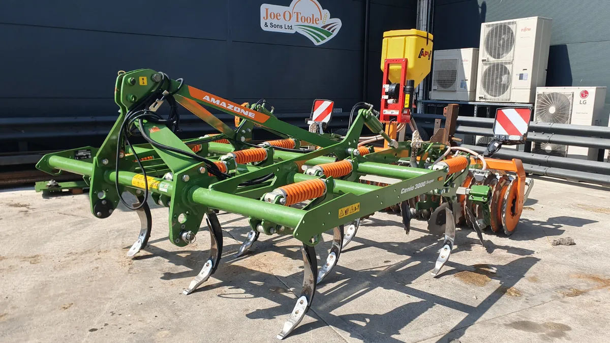 Amazone 3 Mtr Cenio Deep Leg Harrow - Image 1