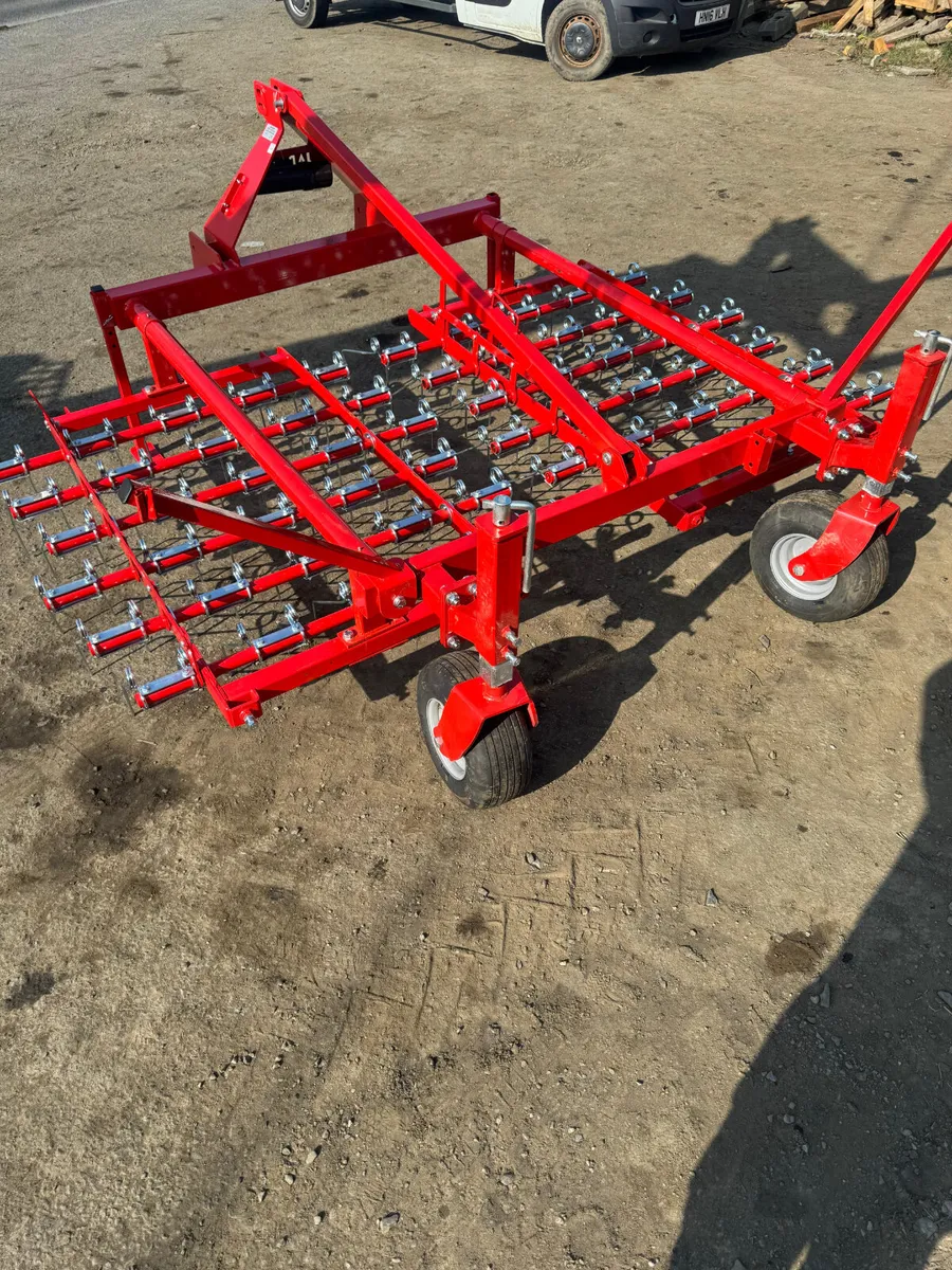 New jarmet 3m front mounted spring tine harrow - Image 2