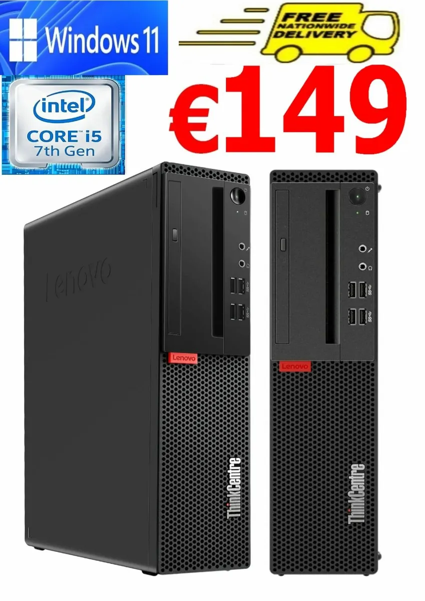Lenovo i5 8gb ram 256gb nvme pc - Image 2