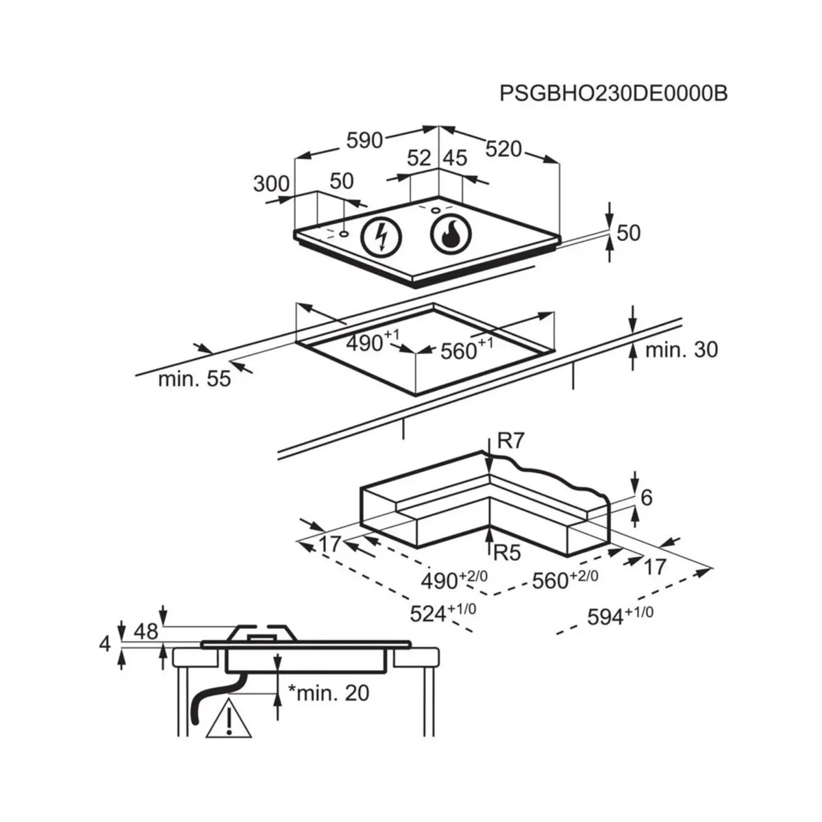 Hob for sale - Image 4