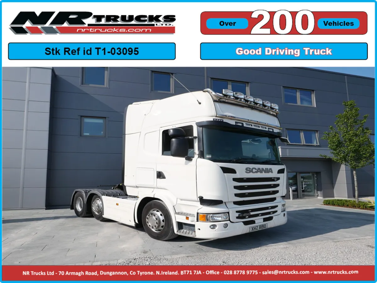Scania R450 Topline 6x2 Midlift Auto gearbox - Image 1