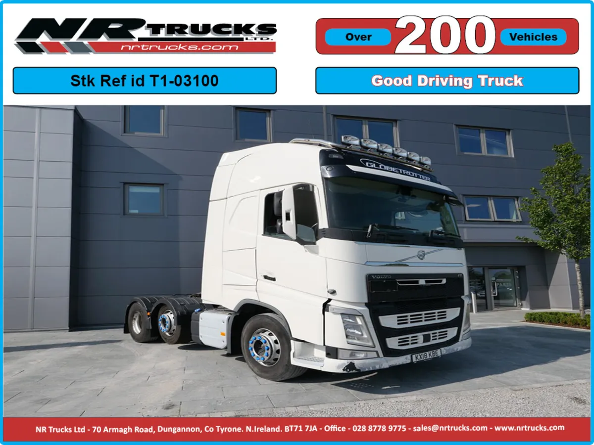 Volvo FH13 500 Globetrotter 6x2 Midlift Ishift - Image 1