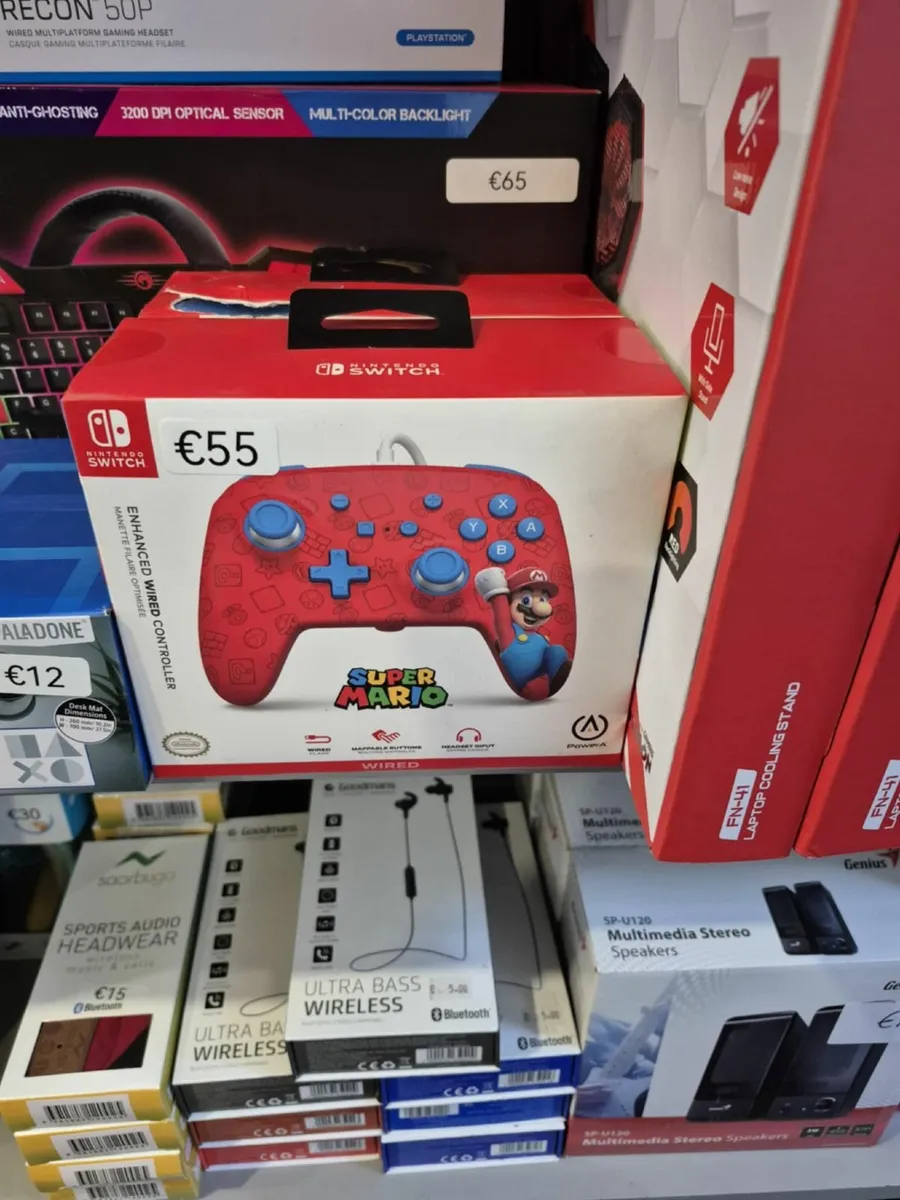 Nintendo Switch Mario Controllers