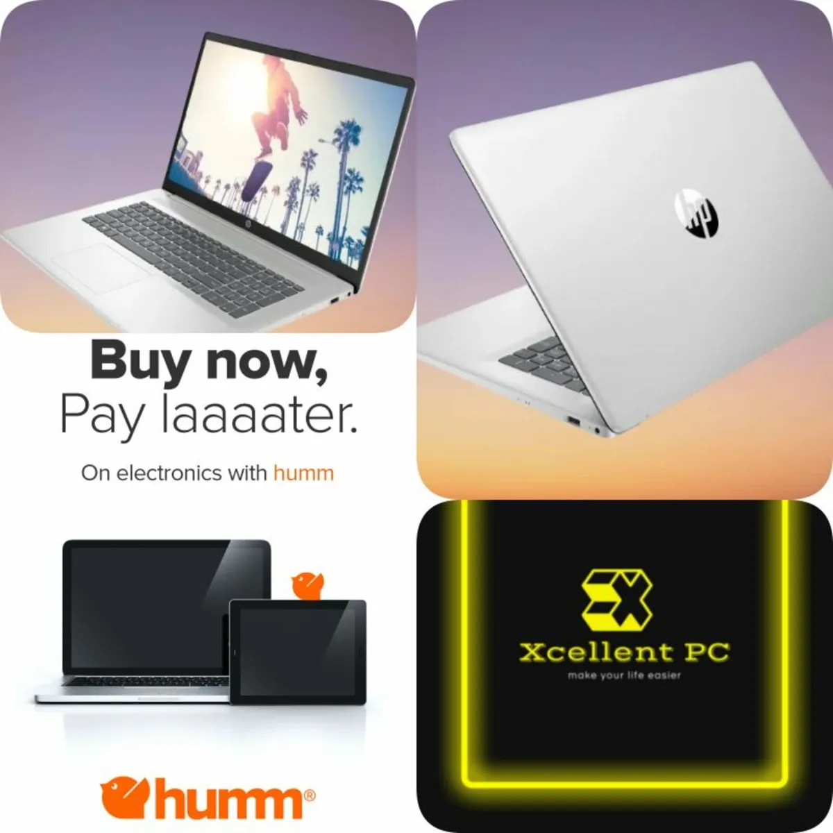 17.3″ HP 17-CP0281NG Notebook AMD Ryzen 7, 16GB. - Image 1