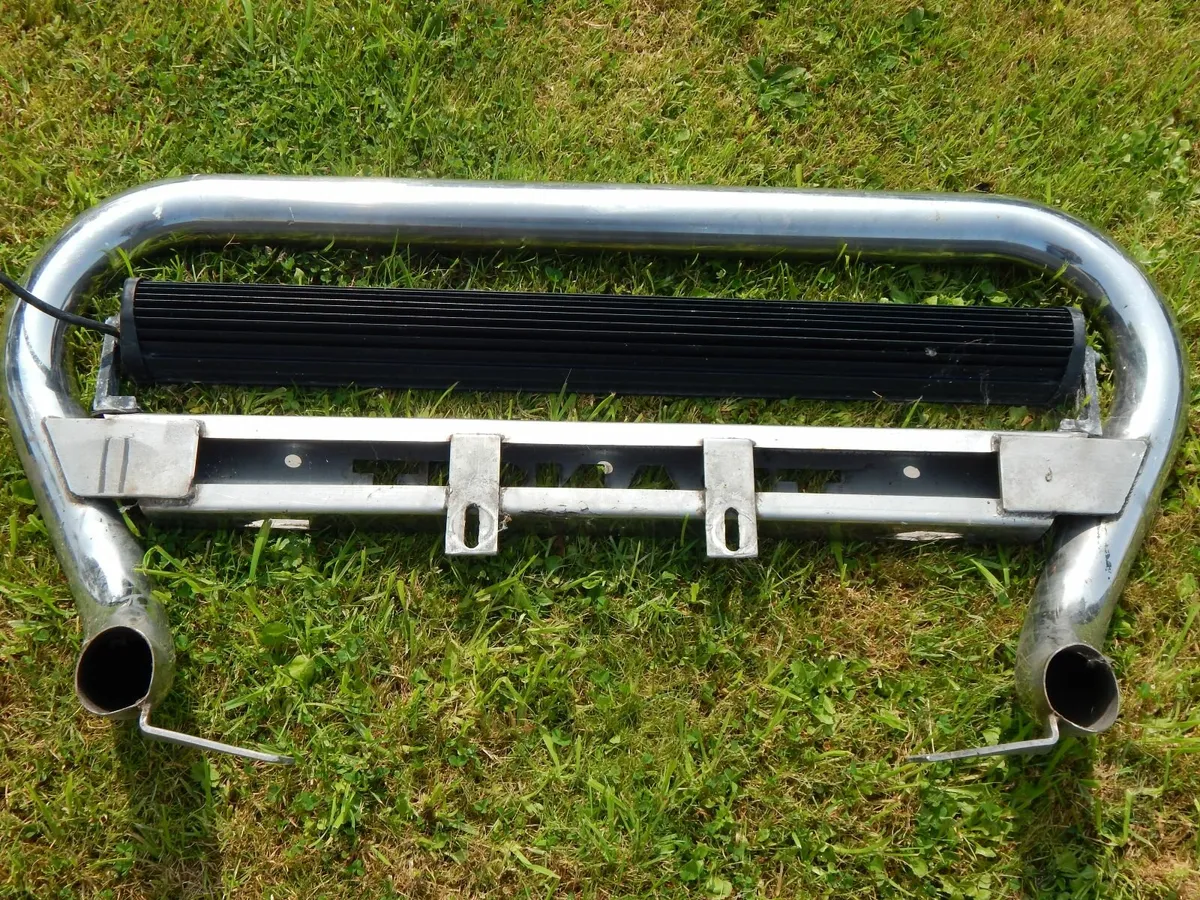 Ford transit bull bar with LED lights - Image 2