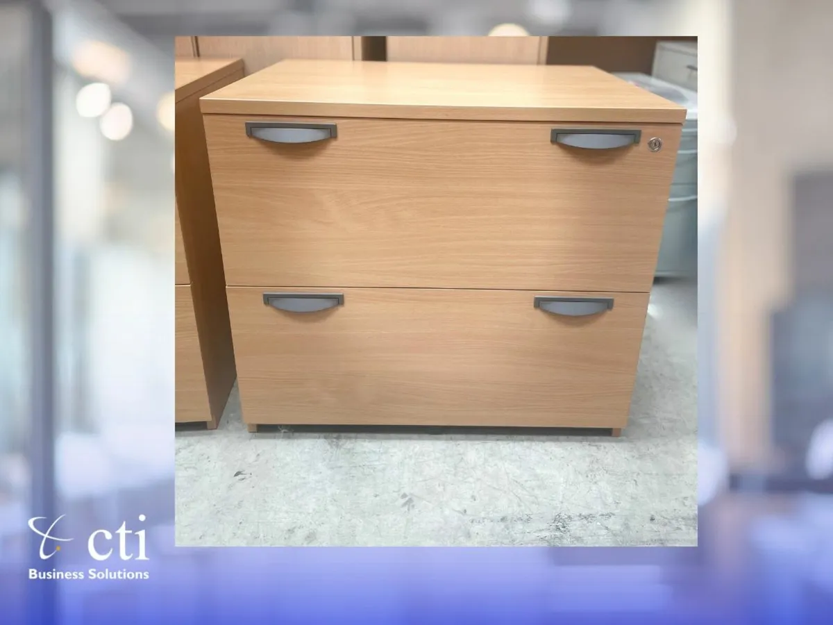 2 x Lateral Filing Units - Grade A - Image 2