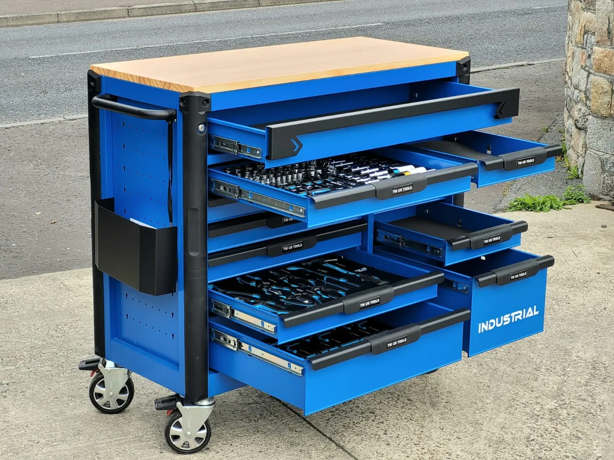 12 Drawer Toolchest With Tools - Image 1