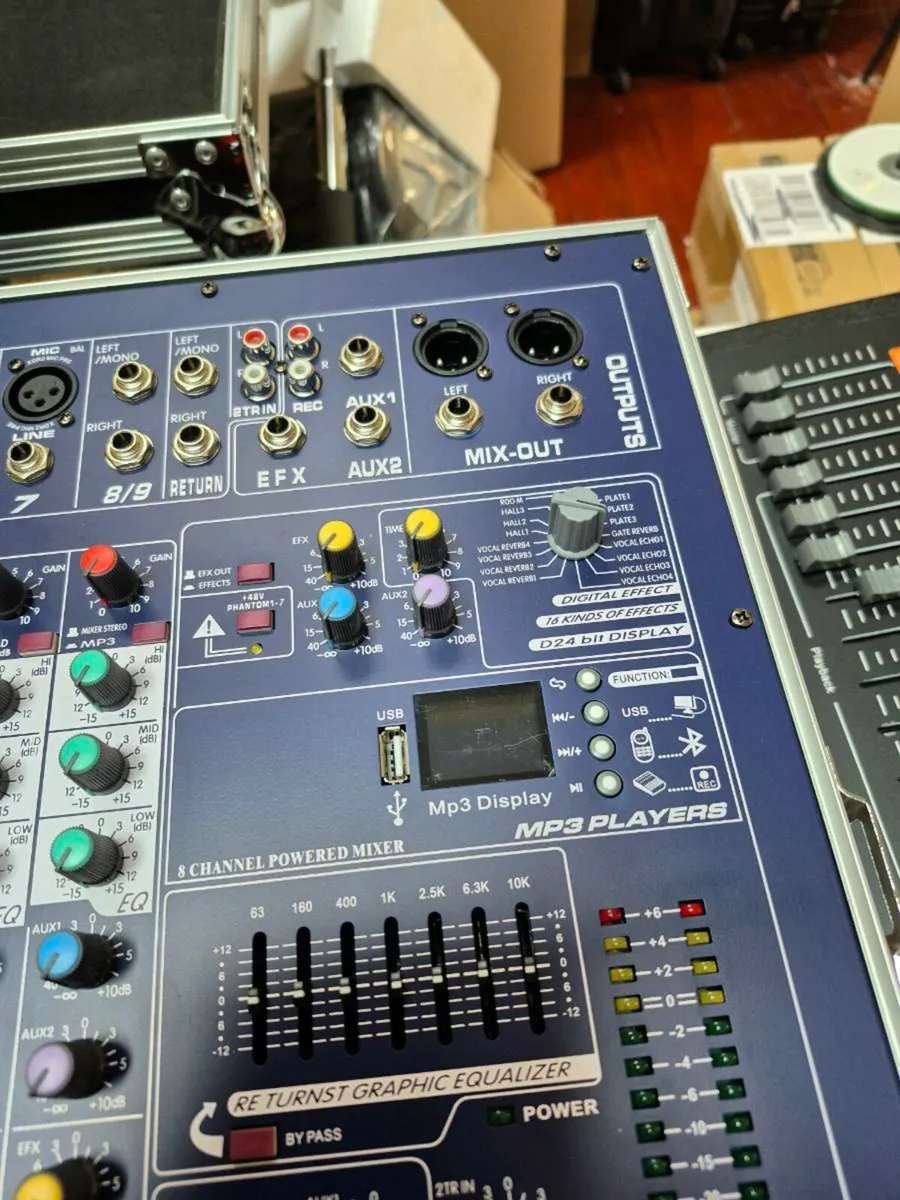 DJ Powered Mixer / Amp - Image 3