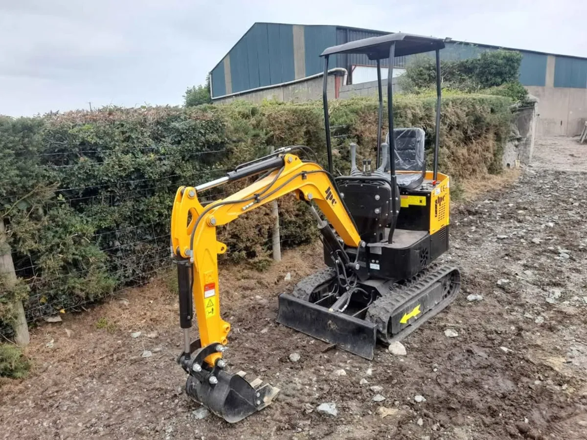 JPC 1 Ton Mini Digger - Image 1