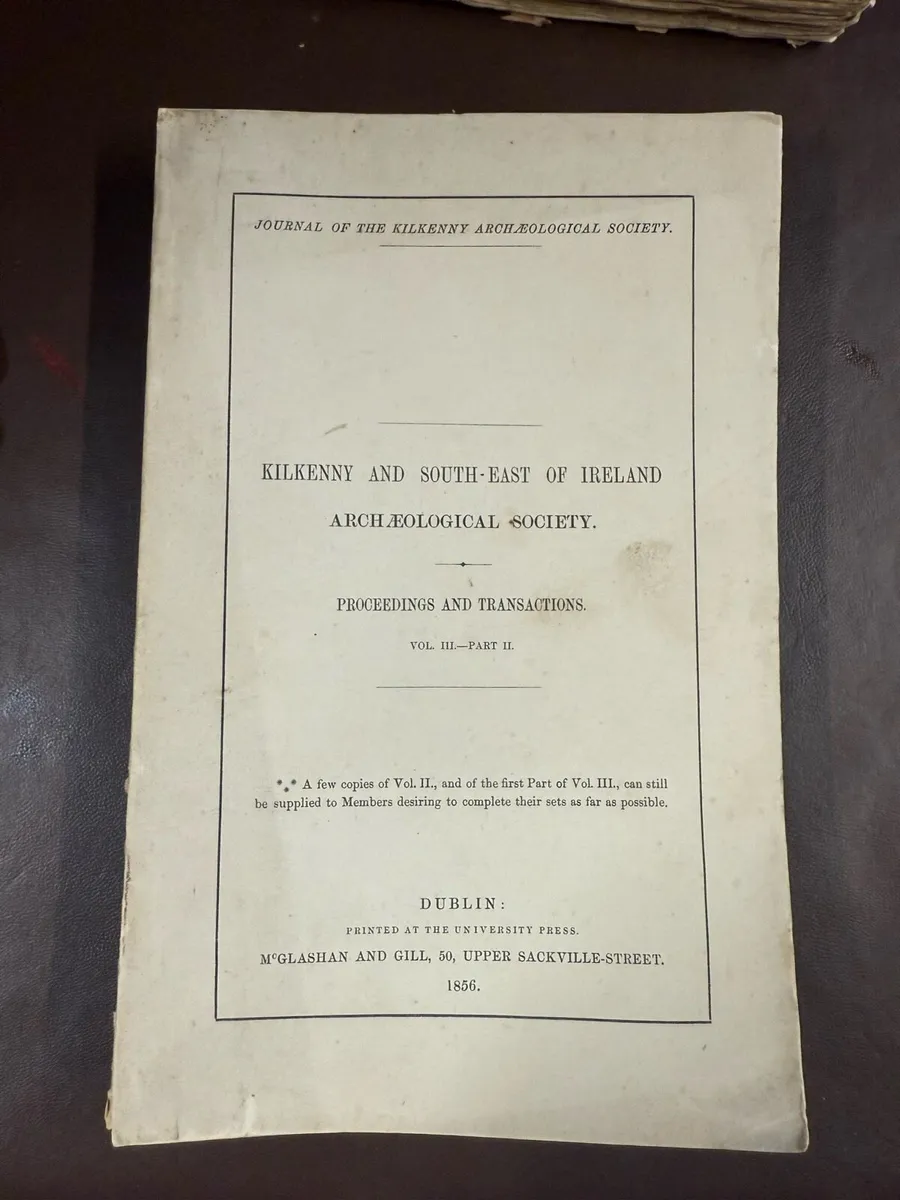 Historical 1850's Kilkenny proceedings books - Image 4