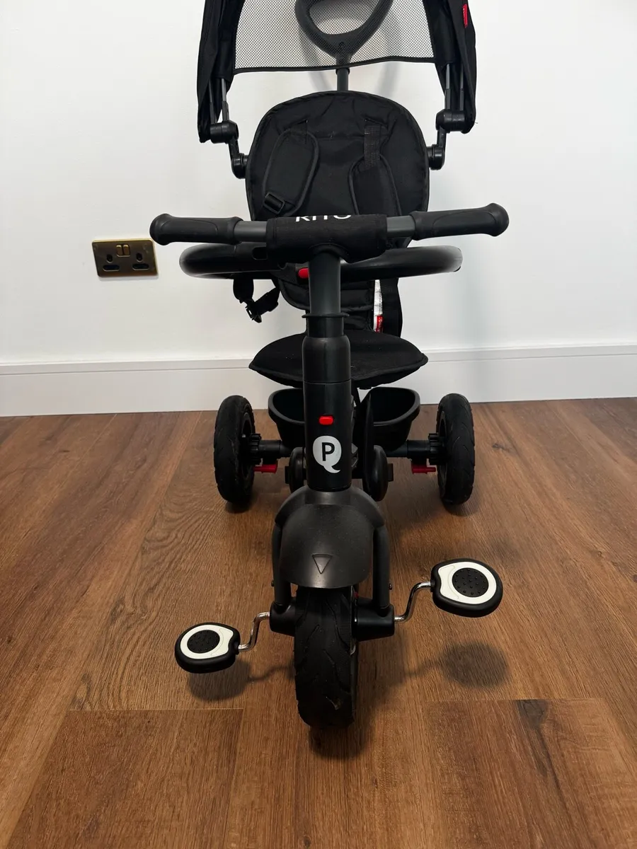 QPlay Premium 6-in-1 Trike Black - Image 1