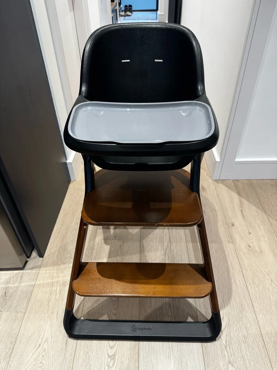Ergobaby Evolve High Chair System - Dark Wood - Image 1