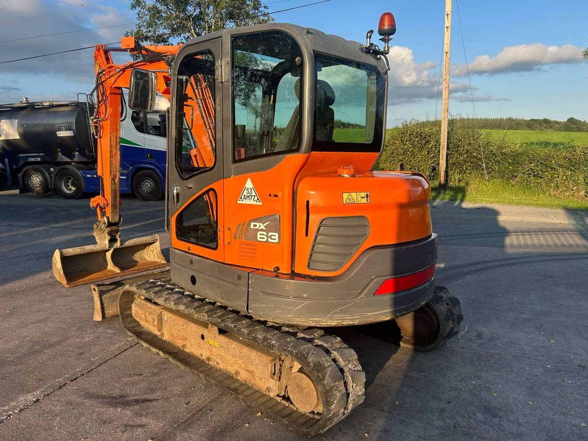 Doosan DX63 6 ton digger - Image 4