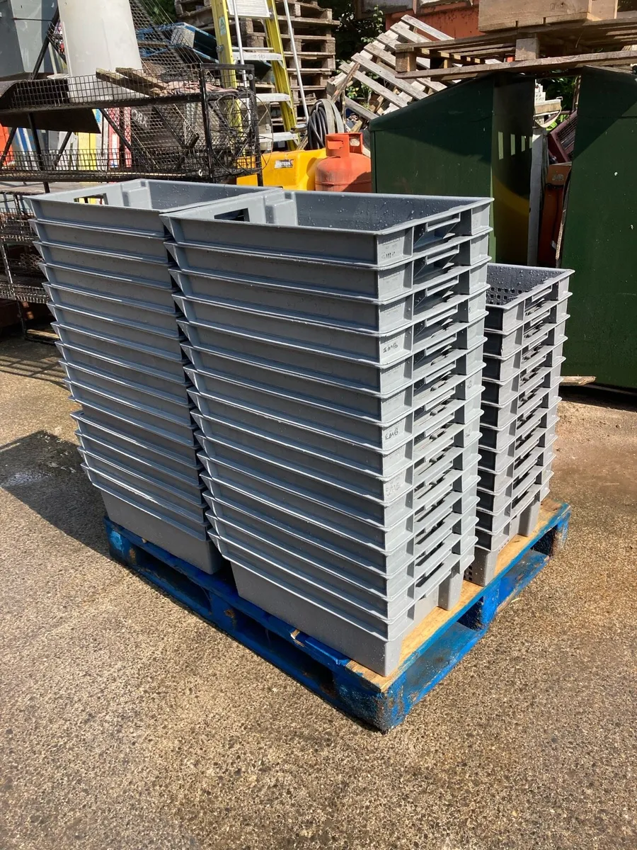 Plastic Tote containers for sale - Image 1