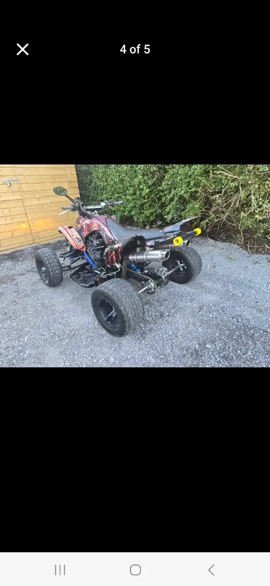 Road legal quad yamaha ra 700r r1 engine irish reg - Image 2