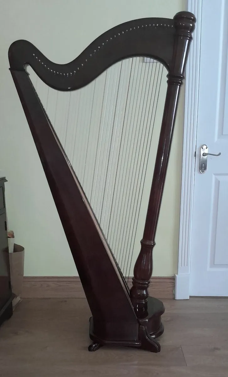 Harp 39 string, Clive Morley. - Image 1