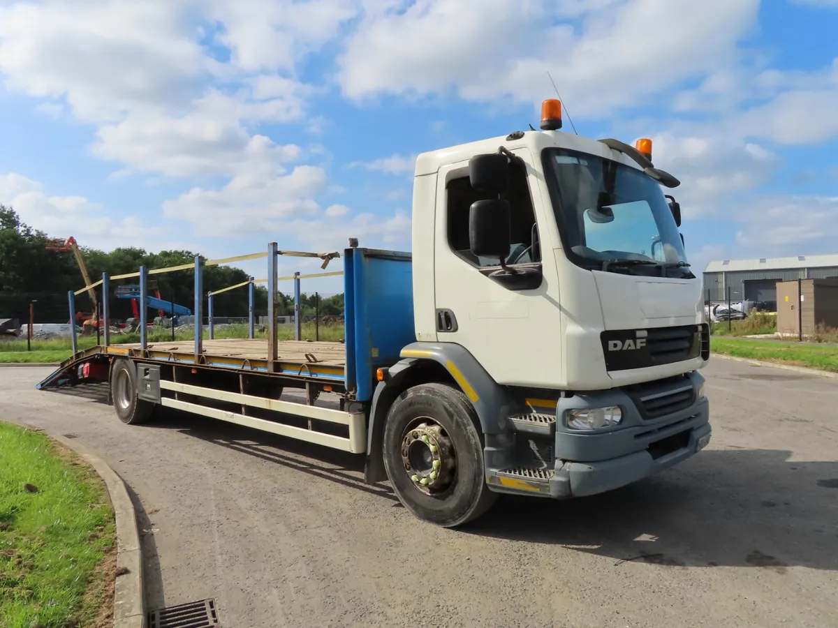 DAF Beavertail Plant Lorry, 18 TON, Recovery - Image 1