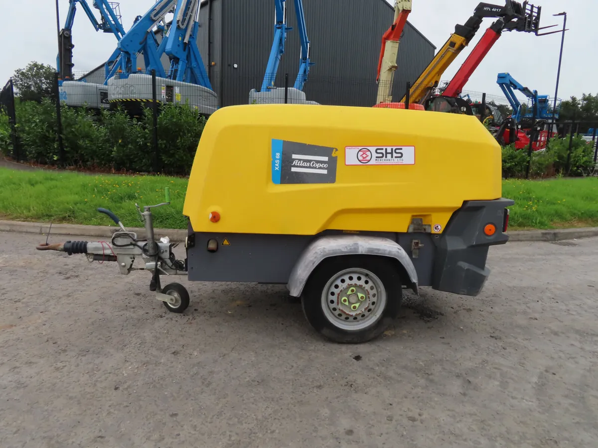 2017 ATLAS COPCO XAS 68 ROAD COMPRESSOR - Image 2
