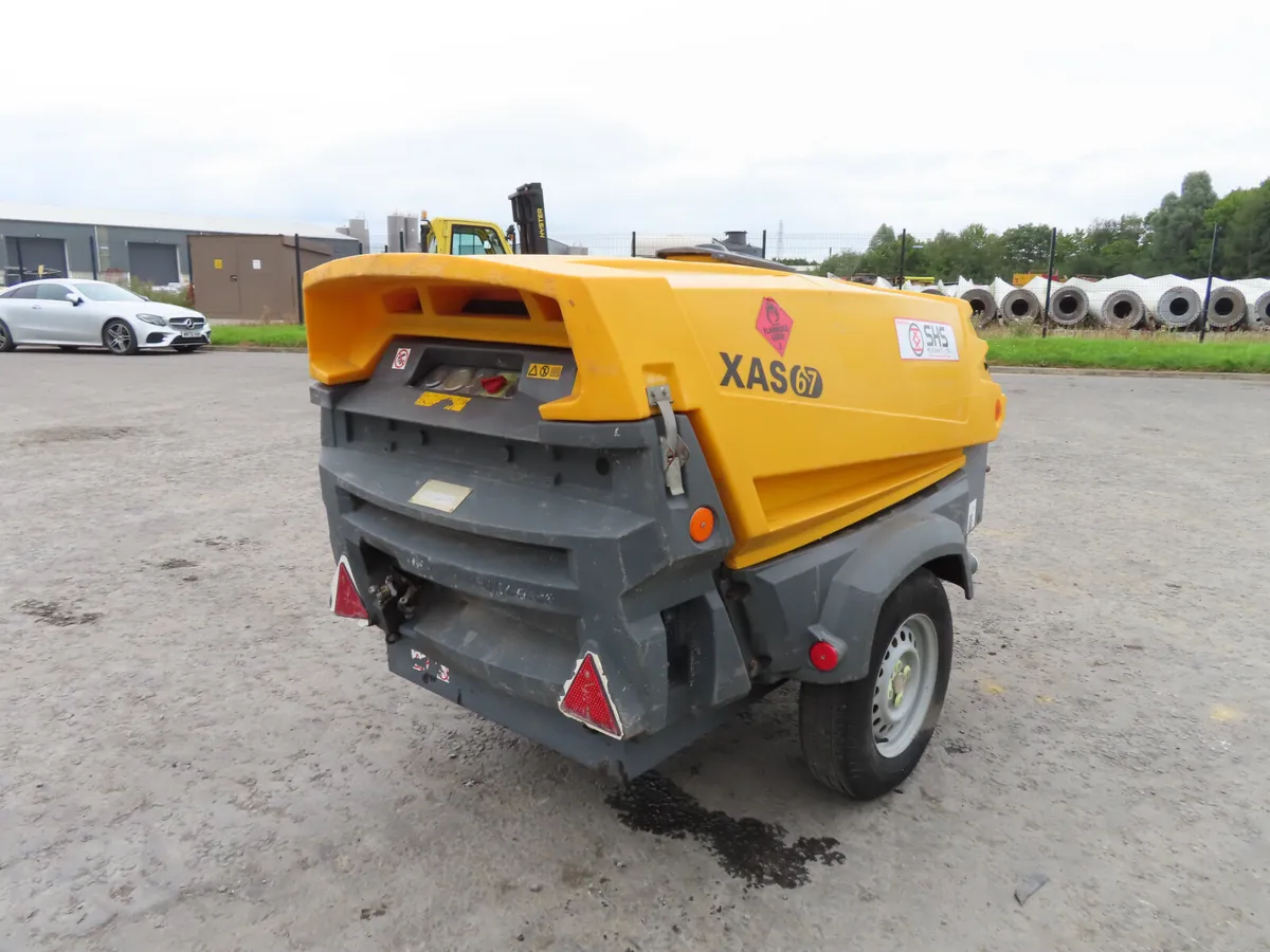 2015 ATLAS COPCO XAS 67 ROAD COMPRESSOR - Image 4