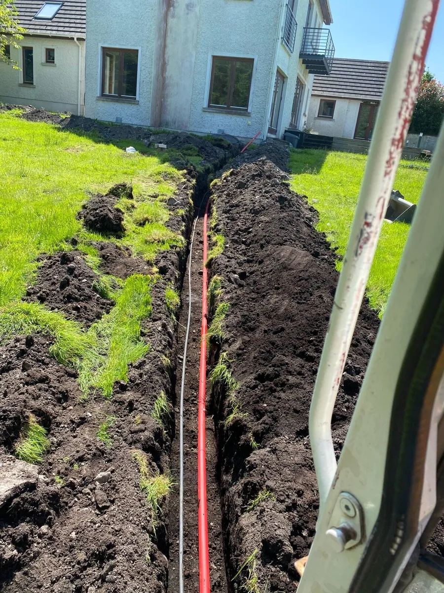 Mini digger hire - Image 3