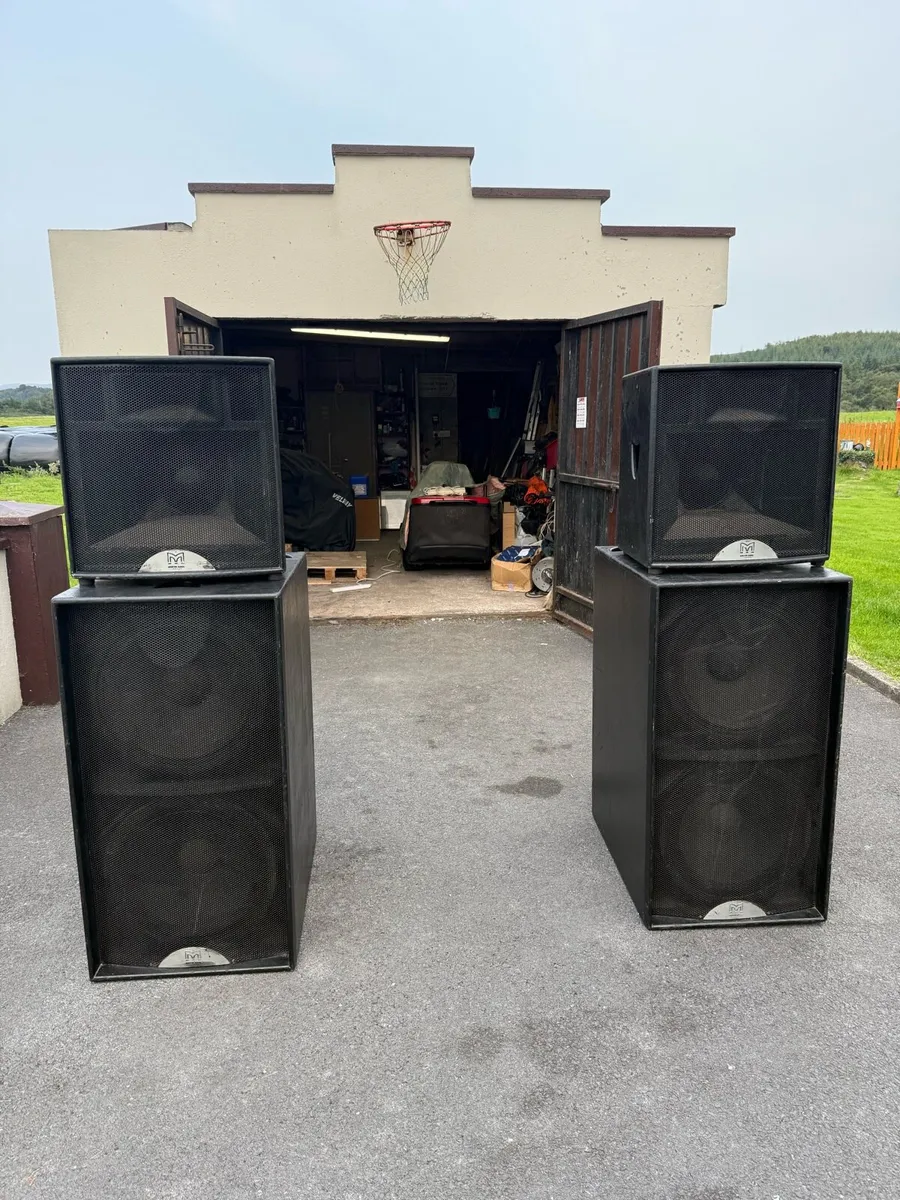 Wanted Martin Audio Blackline PA Speakers - Image 4