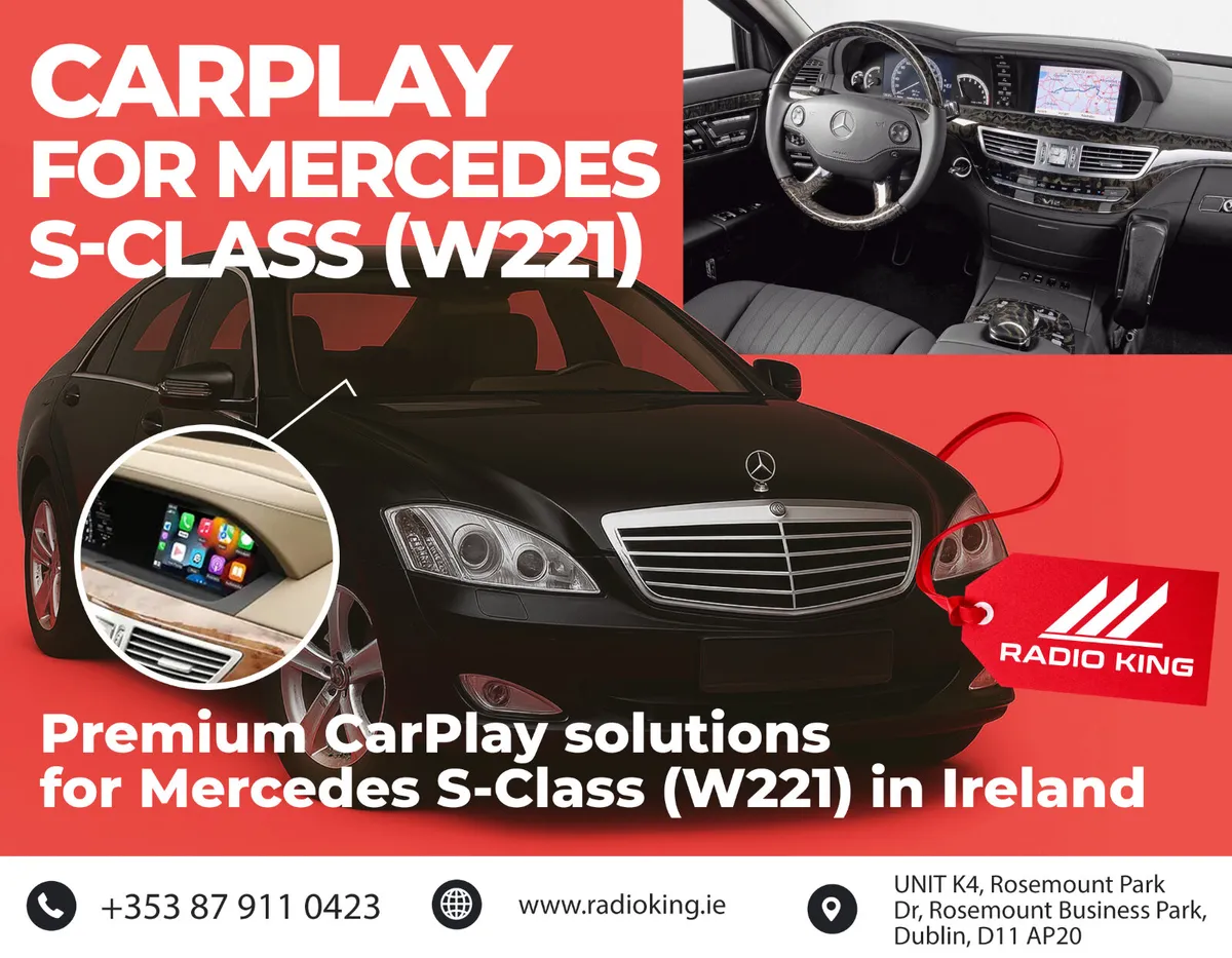 Apple CarPlay Box Upgrade for Mercedes Benz W221 S