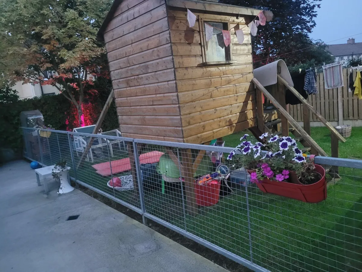 65ft of Custom built Galvanised Dog Run Fencing - Image 2