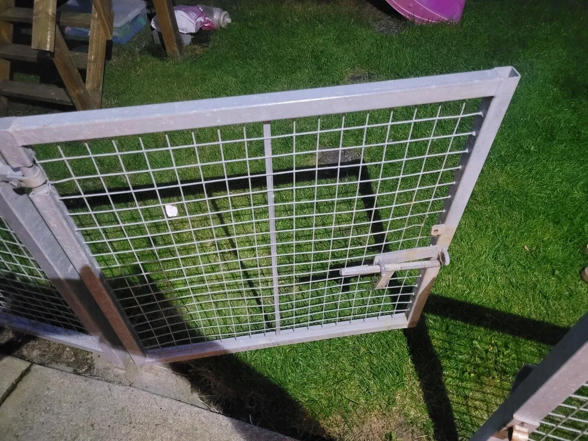 65ft of Custom built Galvanised Dog Run Fencing - Image 4