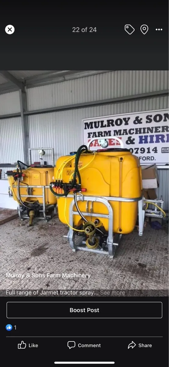Jarmet Sprayers - Image 1