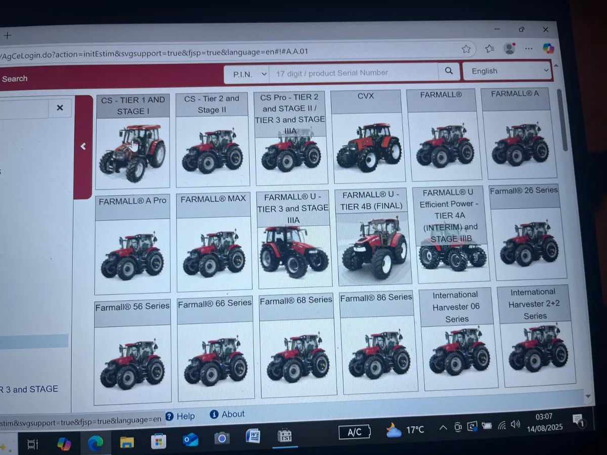 CNH 9.9 latest version/ Newholland Diagnostic - Image 2