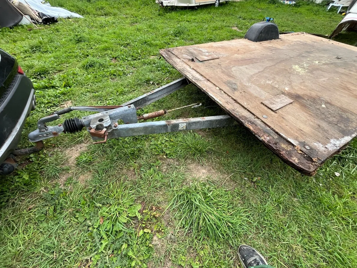 Caravan Trailer base & axles - Image 4