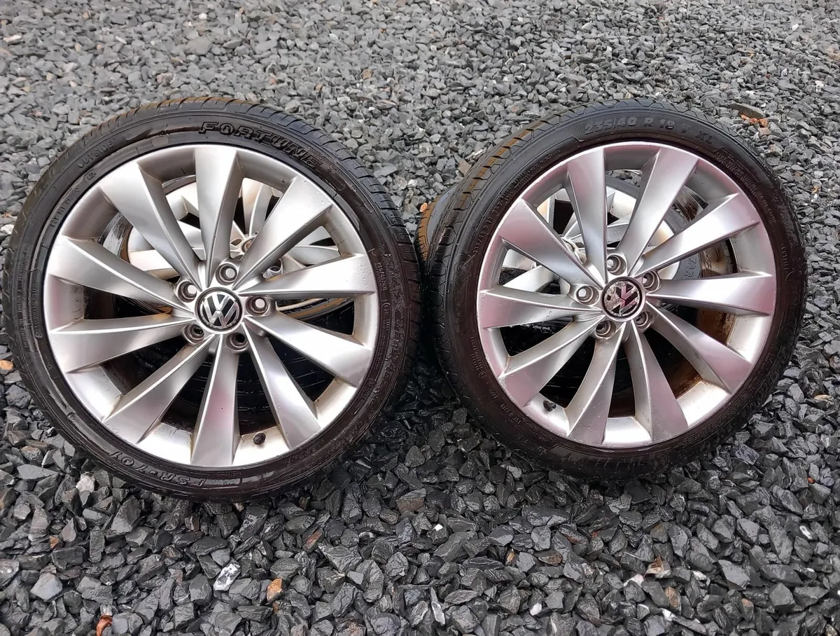 5x112 Genuine VW Scirocco   Alloys 18inch - Image 1