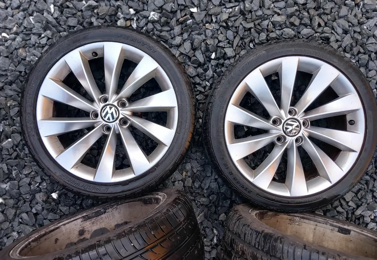 5x112 Genuine VW Scirocco   Alloys 18inch - Image 2
