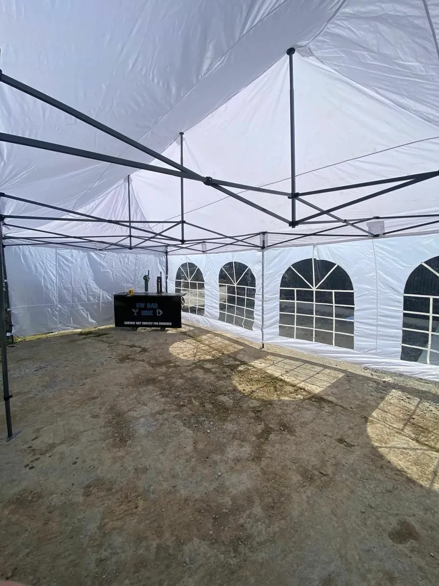 Portable bar/marquee/chairs/tables/lights for hire - Image 3