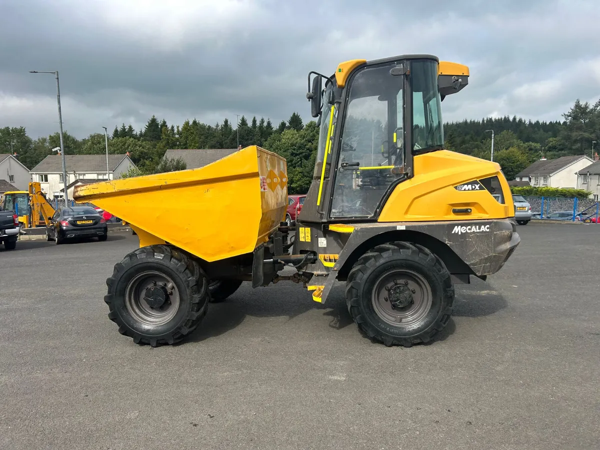 2021 Mecalac 6 Ton Cab Dumper 1200Hrs - MULLANS - Image 4