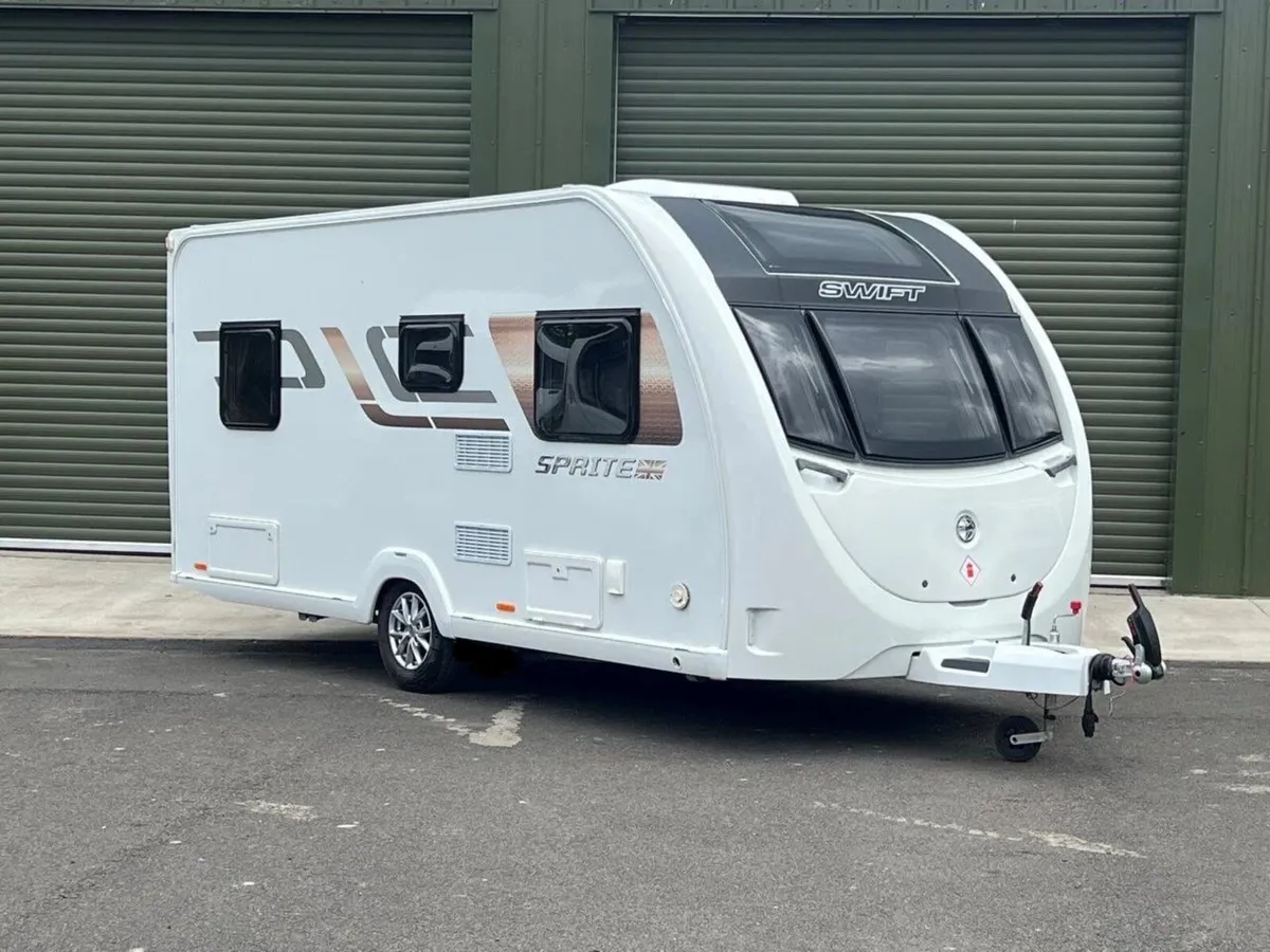 2022 SWIFT ALPINE 4 EXCELLENT 4/5 BERTH CARAVAN - Image 1